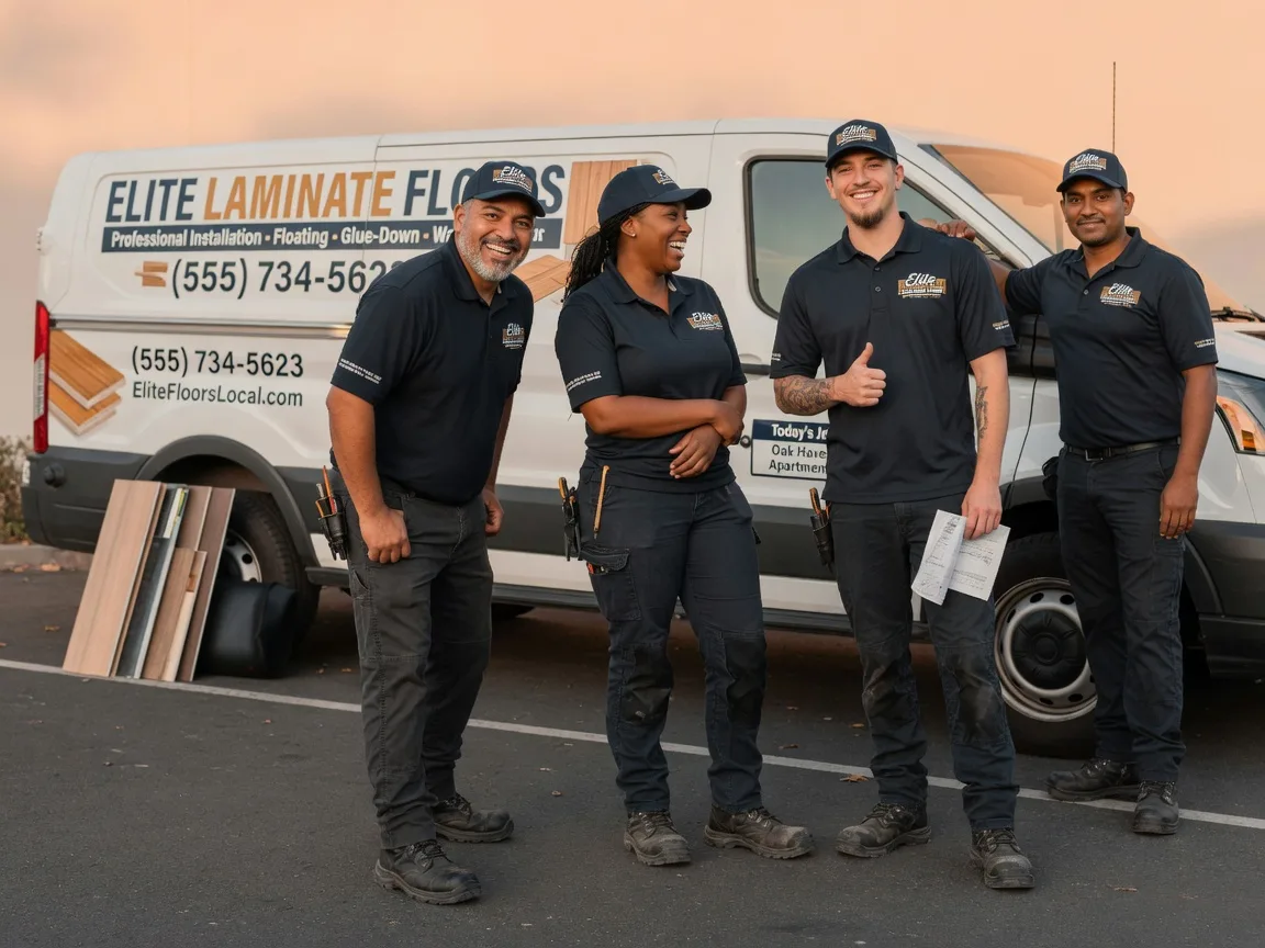 Laminate flooring installation company in Oak, NE
